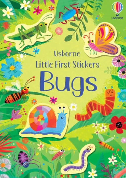 Harper Collins Usborne Little First Sticker Book: Bugs Best