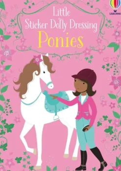 Harper Collins Usborne Little Sticker Dolly Dressing: Ponies Outlet