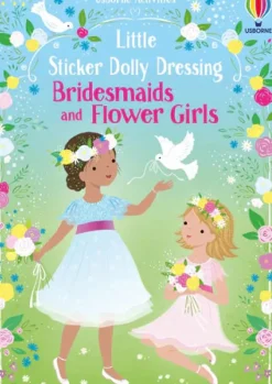 Harper Collins Usborne Little Sticker Dolly Dressing: Bridesmaids and Flowergirls Clearance