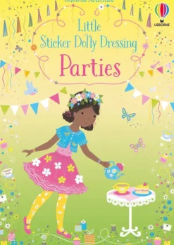 Harper Collins Usborne Little Sticker Dolly Dressing: Parties Clearance