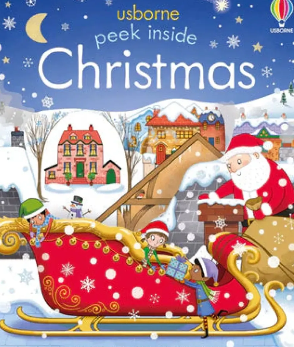 Harper Collins Usborne Peek Inside Christmas Best