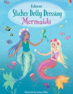 Harper Collins Usborne Sticker Dolly Dressing: Mermaids New