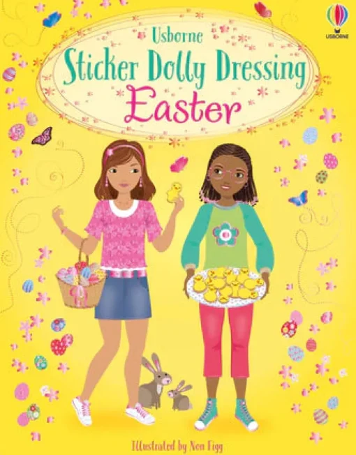 Harper Collins Usborne Sticker Dolly Dressing: Easter Sale