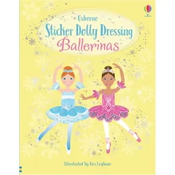 Harper Collins Usborne Sticker Dolly Dressing: Ballerinas Clearance