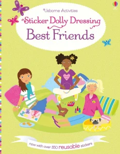 Harper Collins Usborne Sticker Dolly Dressing: Best Friends New