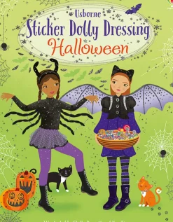 Harper Collins Usborne Sticker Dolly Dressing: Halloween Sale