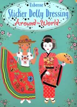 Harper Collins Usborne Sticker Dolly Dressing: Around the World Sale