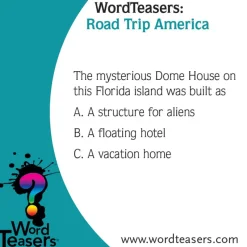 WordTeasers ® Road Trip America Clearance